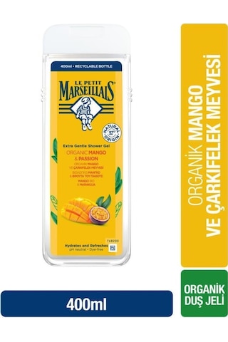 Le Petit Marseillais Mango Ve Çarkıfelek Meyvesi Duş Jeli 400 ML