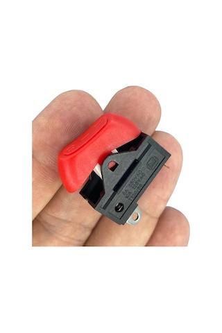 Ic-209 Saç Kurutma Makinası Düğmesi Anahtarı 3p 0-1-2 Kırmızı
