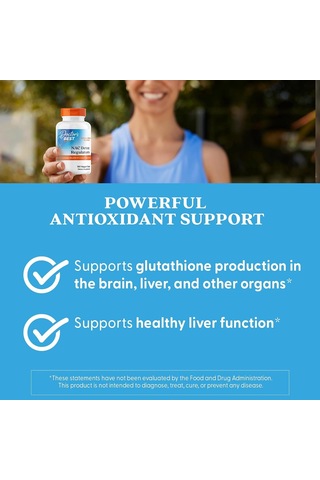 Doctor's Best Na.c Detox Regulators 600 Mg 180 Veggie Kapsül Usa Menşeii Dmmedicineden Orijinal Aromasız