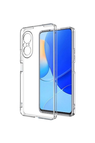Rba Aksesuar Huawei Nova 9 Se Kılıf Rba Kamera Korumalı Süper Silikon Kapak - Renksiz Çok Renkli