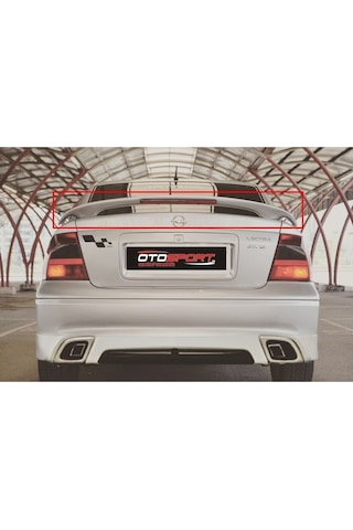 Opel Vectra B Ayaklı Işıklı Spoyler Fiberglass Boyasız