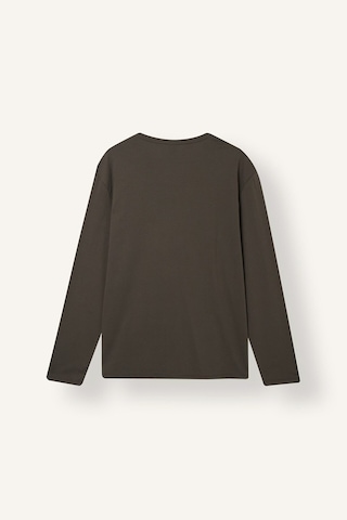 Defacto New Regular Fit V Yaka Uzun Kollu Ekose 2li Pijama Takımı I2975ax26aukh148 Haki-kh148