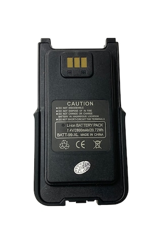 Tyt Uv99 Telsiz Bataryası Type-c 2800mah