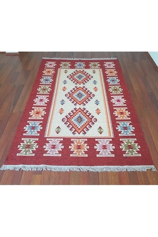 Uşak Kilimi - Çift Taraflı Antik Tarz Eşme Desen Kilim Yolluk