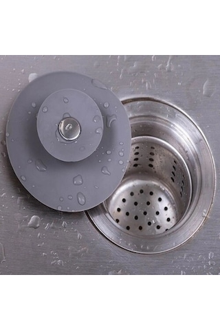 Mey İthalat Lavabo Küvet Tıkacı Renkli