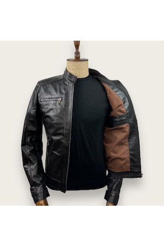 Always Leather Usta İşi Özel Dikim %100 Hakiki Deri 1803340001 Siyah