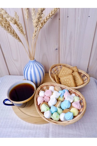 Nika&shop Örgü Sepeti 2'si 1 Arada 229989792 Kahverengi