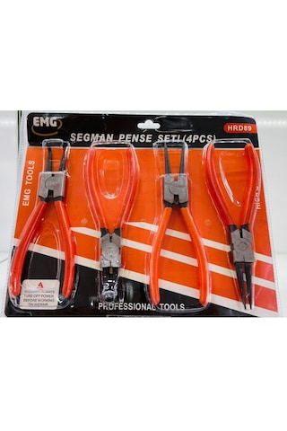 Emg 4 Lü Segman - Sekman Pense Seti