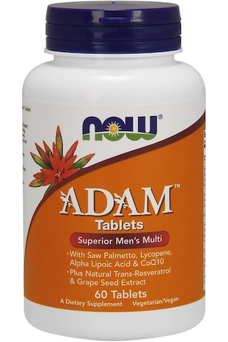 Now Foods Adam Men's Multivitamin Zinc+copper+molybdenum
