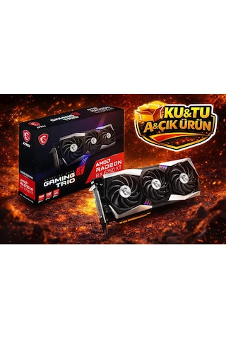 Msı Vga Radeon Rx 6750 Xt Gamıng X Trıo 12g Rx6750xt 12gb Gddr6 192b Gaming Oyuncu Ekran Kartı