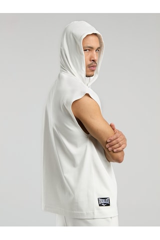 Everlast Ever Classics Oversize Beyaz Erkek Kolsuz Sweatshirt Beyaz