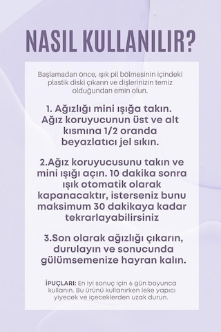 Billion Dollar Smile Top Up Kit Diş Beyazlatıcı Set