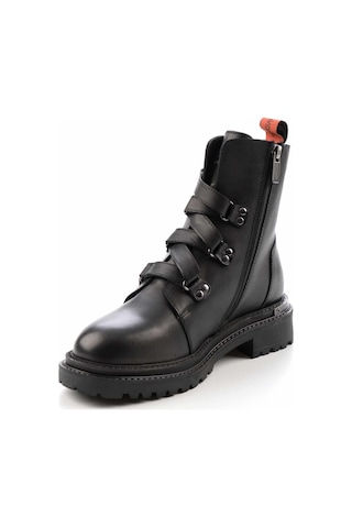 Harley Davidson Black Hakiki Deri Kadın Bot & Bootie Hd0777003003 Black