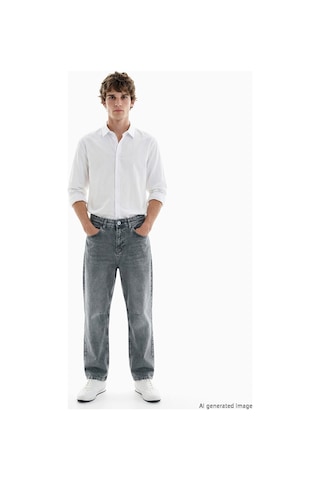 Lcw Jeans Gri Loose Fit Erkek Jean Pantolon