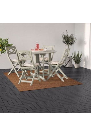 Lydersholm Halı, Orta Kahverengi 160x230 Cm Rustik Model