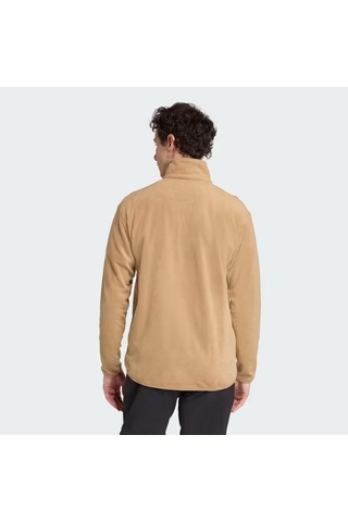 Adidas Multi Essentials Fermuarlı Erkek Polar Ceket Jm3115 Camel