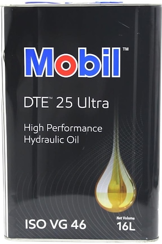Mobil Dte 25 Ultra Iso Vg 46 Üstün Performanslı Hidrolik Yağı 16 L