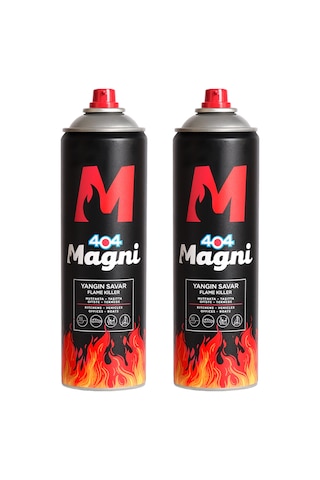 404 Magni Yangın Söndürücü Sprey 500 ML 2'li