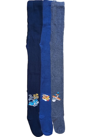 3'lü Erkek Bebek Çocuk Havlu Külotlu Çorap Kışlık Havlu Çorap KARIŞIK Çok Renkli