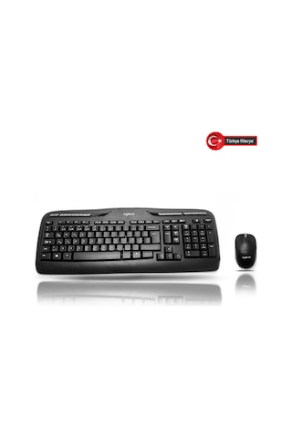 Logıtech Mk330, 920-003988, Kablosuz, Türkçe Q, Klavye Mouse Set 12934554