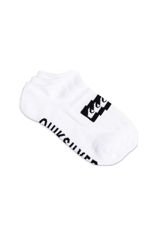 Quiksilver Eqyaa04069 3 Ankle Pack Çorap Beyaz-siyah Erkek Çorap Haki