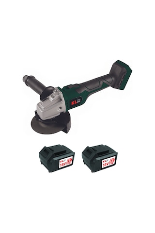 Klpro Klat18bs-50 18V/5.0Ah. 115MM Çift Akülü Devir Ayarlı Kömürsüz Şarjlı Avuç Taşlama