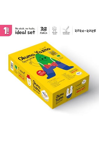 Öğretmen Evde 1. Sınıf Okuma Yazma Seti 2024-2025