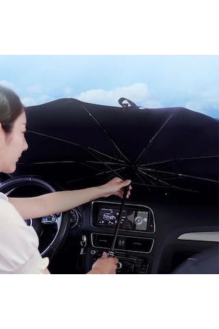 Kia Picanto, Hyundai Getz, Vw Up , Renault Twingo, Dacia Logan Uyumlu Oto Şemsiye