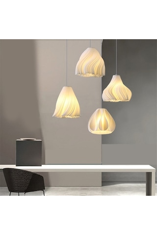 Agoodshop Kısılabilir E12 6w Cob Mum Alev Filament Led Ampul Lamba 10 3.5cm Pembe