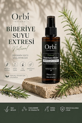 Orbi Natural Biberiye Suyu Extresi 150 ML