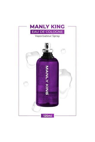 Manly King Erkek Parfüm EDC 6 x 125 ML