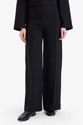 Defacto Wide Leg Düz Paça Pantolon G5323ax25auar169 Antrasit-ar169