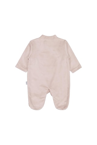 Albimini Minidamla Zürafa Nakış Çıtçıtlı 1-6 Ay Tulum - Kahve