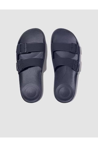 Fitflop İqushıon Gs9 Çift Tokalı Lacivert Erkek Terlik Lacivert