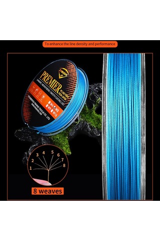 Sones Proberos 8 Düzenlenmiş 100m Majestic Horse Balık Misinası, Misina Numarası: 0,6 / 8lb Kırmızı