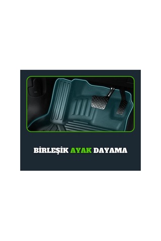 Peugeot 5008 2024 Hybrid Sonrası Suv Premium Araca Özel 5d Paspas