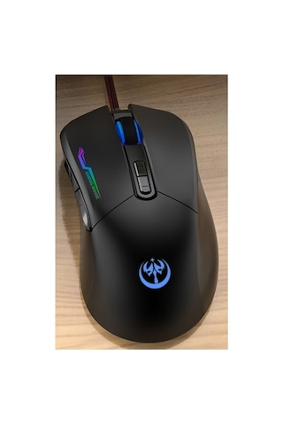 Profesyonel Rgb Led Işıklı Oyuncu Mouse 800-3200 Ayarlanabilir Dpi Gaming Mouse Diğer