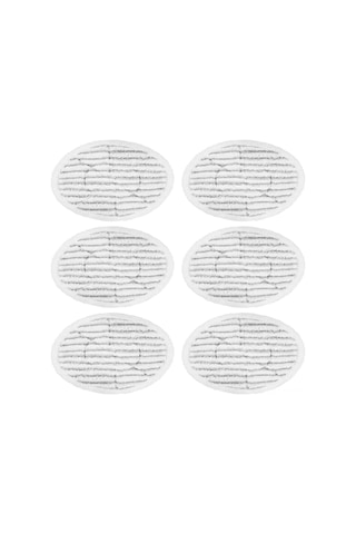 Xindoker 6 Adet Fiber Mop Padı - Buhar Temizleme Mopları İçin Gri Renkli Tüketim Ürünü