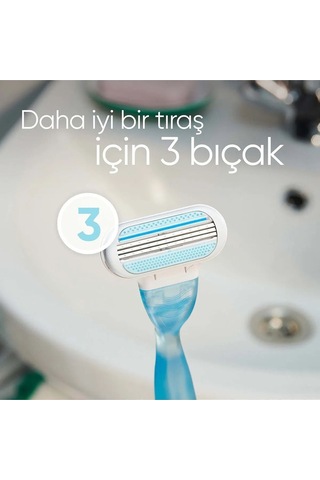 Gillette Venus Smooth Kadın Tıraş Makinesi + Yedek Başlık
