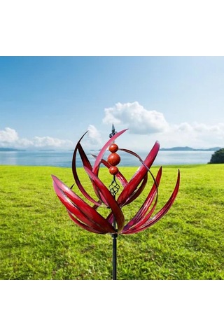 Pazly Tasarım Rüzgar Çiçeği Homyl Dekoratif Hava Döndürücü Açık Alan