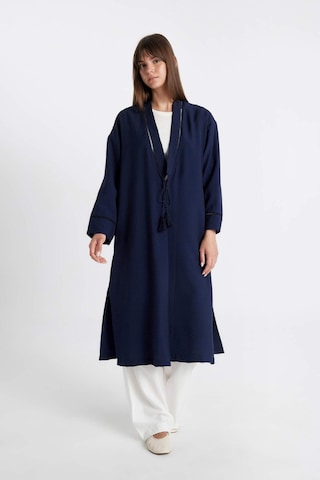 Defacto Relax Fit Hakim Yaka Kimono C9691AX24SMNV31 Lacivert