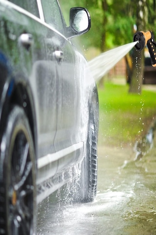 Solo 7 Çefit Su Atabilen Bahçe Sulama Tabancası Basınçlı Oto Yıkama Tabancası Hortum Ucu Fıskiye 1 Adet