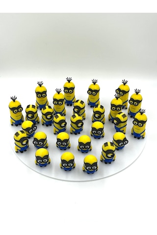 Minions Figür Oyuncak Seti 27 Li Büyük Koleksiyon Ve Dekoratif Minion Biblo Paketi Minions