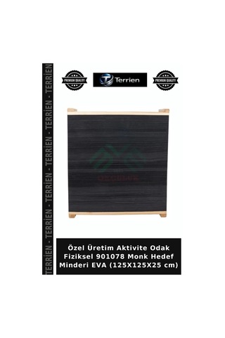 Premium 901078 Monk Hedef Minderi Eva 125x125x25 Cm Performans Kondisyon Çalışma Çok Renkli