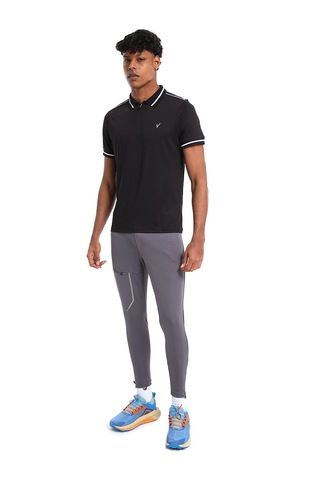 Sportive Nagoya Erkek Siyah Koşu T-shirt 25ye001-syh 1709974 SIYAH