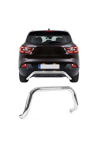 Renault Kadjar 2015-2026 Uyumlu Araca Özel Pars Arka Koruma 60mm Krom