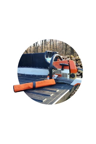 Kangvka 13 Parça Portatif Zincir Testere Sıvama Seti - Ahşap İşleri İçin Hassas Ve Verimli Çelik Fileler, Turuncu Çanta İle Taşınabilir