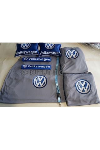 Volkswagen Gri Servis Kılıfı,Boyun Yastık,Kemer Pedi,Ayna Ipi Set (269031650) Volkswagen Gri Servis Kılıfı,Boyun Yastık,Kemer Pedi,Ayna Ipi Set (269031650)