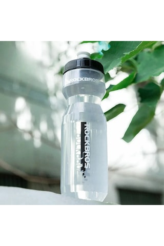 Rockbros Dcbt69Tb 750Ml Pp5 Su Şişesi Spor Bisiklet Sıkma Tipi Su Bardağı Bpa Içermez Fda Sertifikası Yok - Siyah