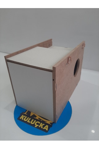 Mh Muhabbet Kuşu İçin Ahşap Yuvalık 2 Adet